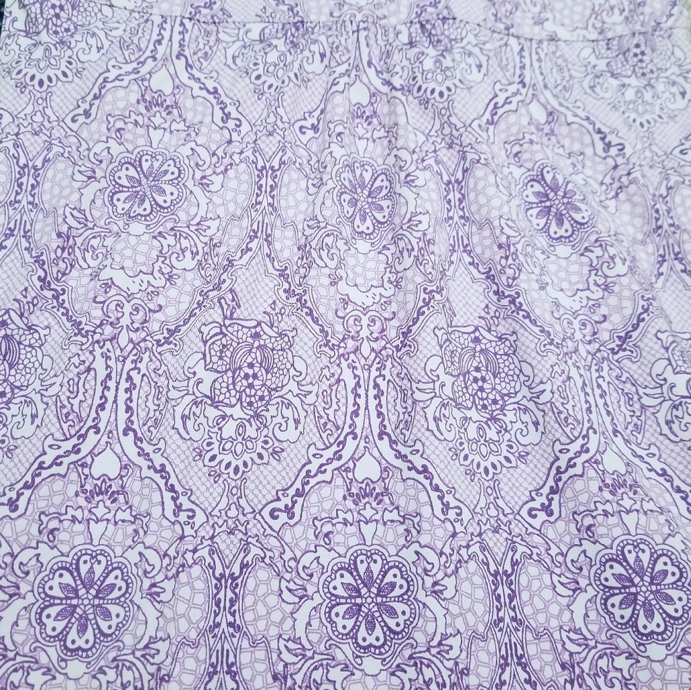 Athleta Racerback Tinker Top Cinch Hem Purple XS - Picture 6 of 7